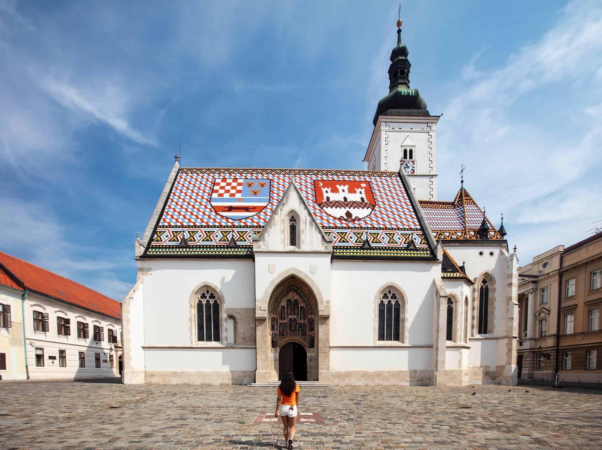 Best things to do in Zagreb Croatia - Christy Kranjec - St Marks Church by martin bennie on Unsplash