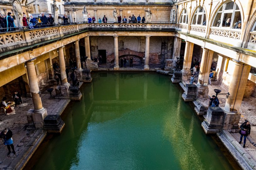 Best things to do in Bath UK - AJ Saunders - historic Roman baths by Hulki Okan Tabak on Unsplash