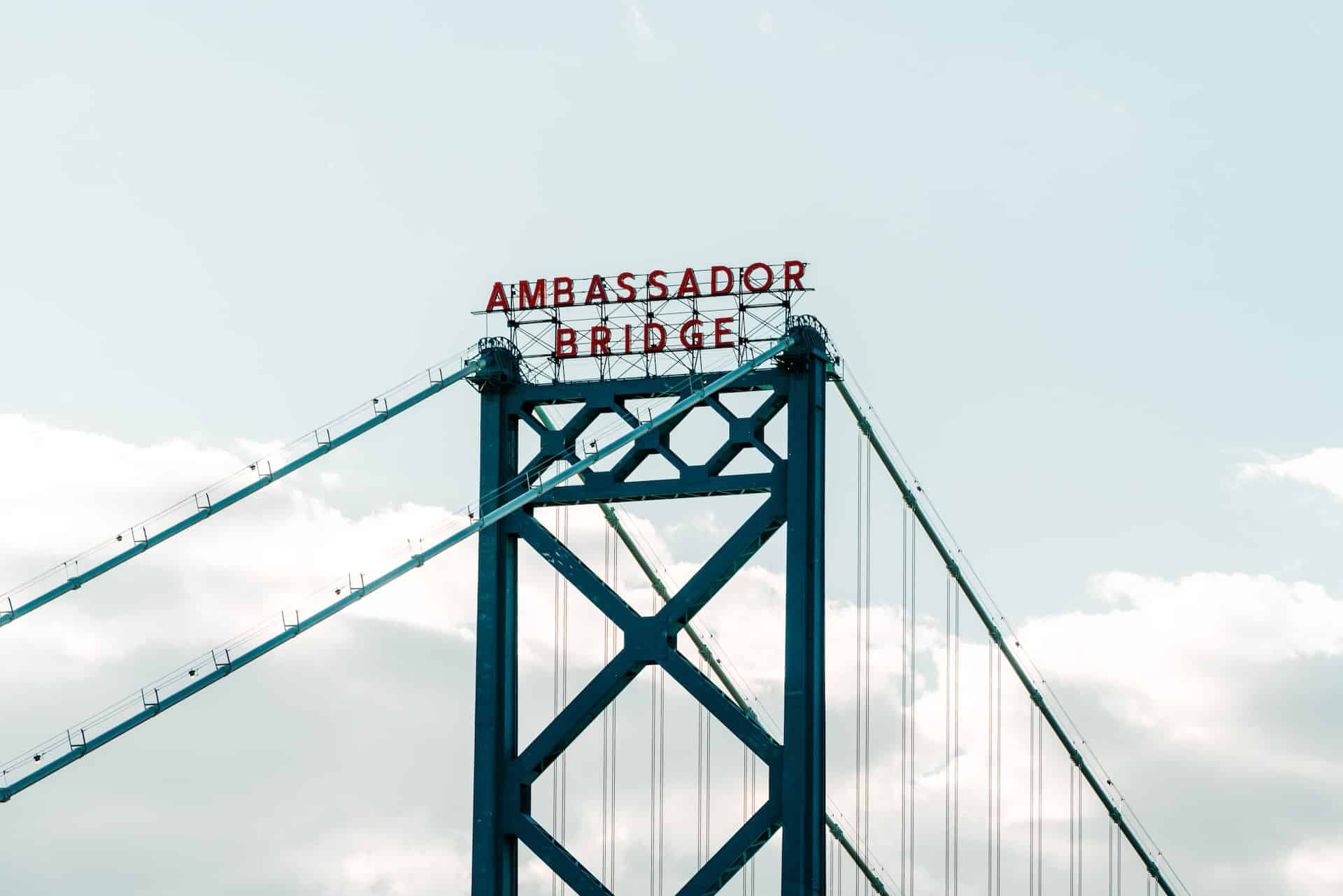 Best things to do in Detroit MI - Rebecca Gade Sawicki - Ambassador Bridge by Hermes Rivera on Unsplash
