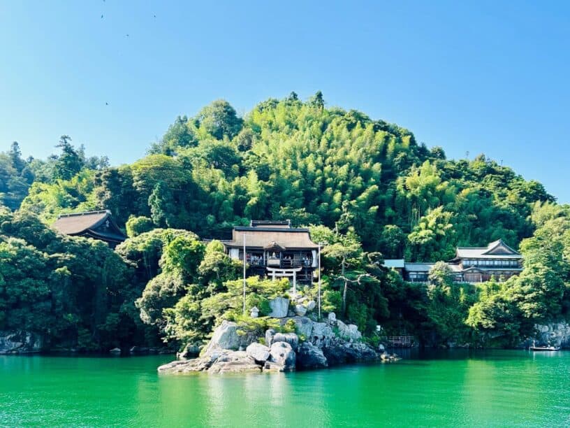 Best things to do in Hikone Japan - Miyuki Seguchi - Chikubu Island