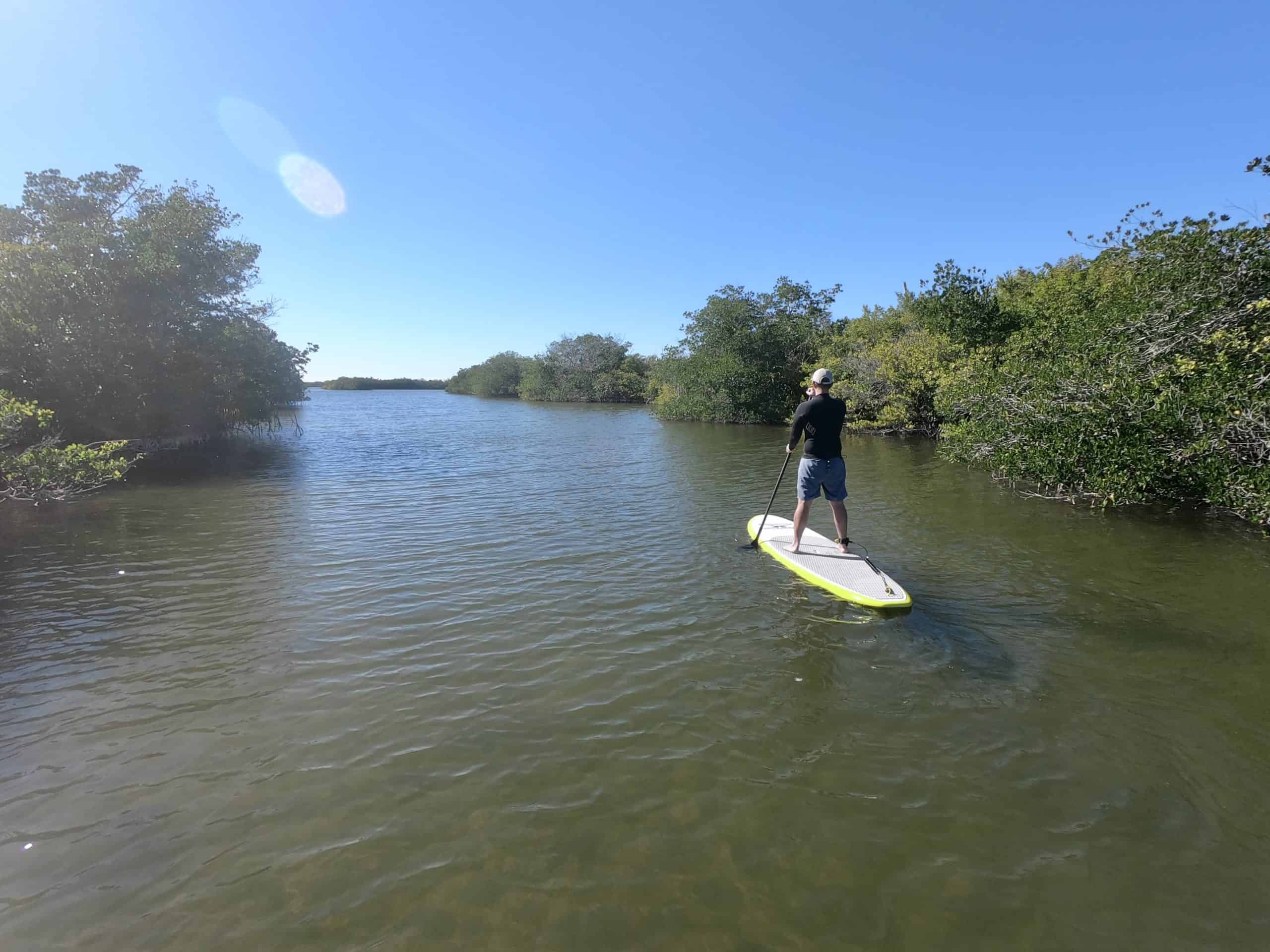 Best things to do in Cocoa Beach Florida - Nate Beck - Thousand Islands paddleboarding