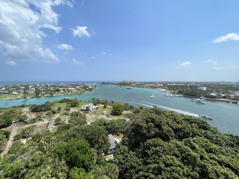 Best things to do in Jupiter Florida - Amy Gilbride - Aerial view of Jupiter