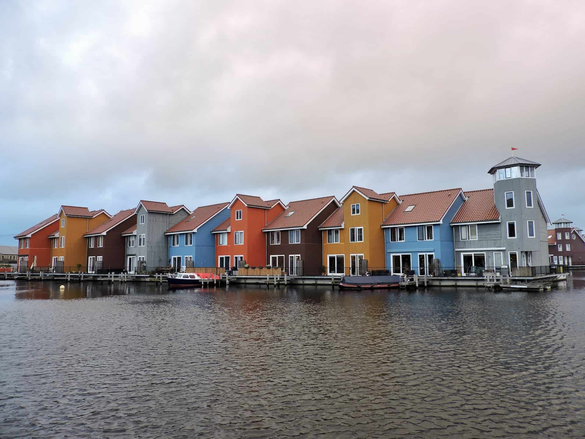 Best things to do in Groningen Netherlands - Kayla Ihrig - Colorful houses of Reitdiephaven by Alvaro Sanchez on Unsplash