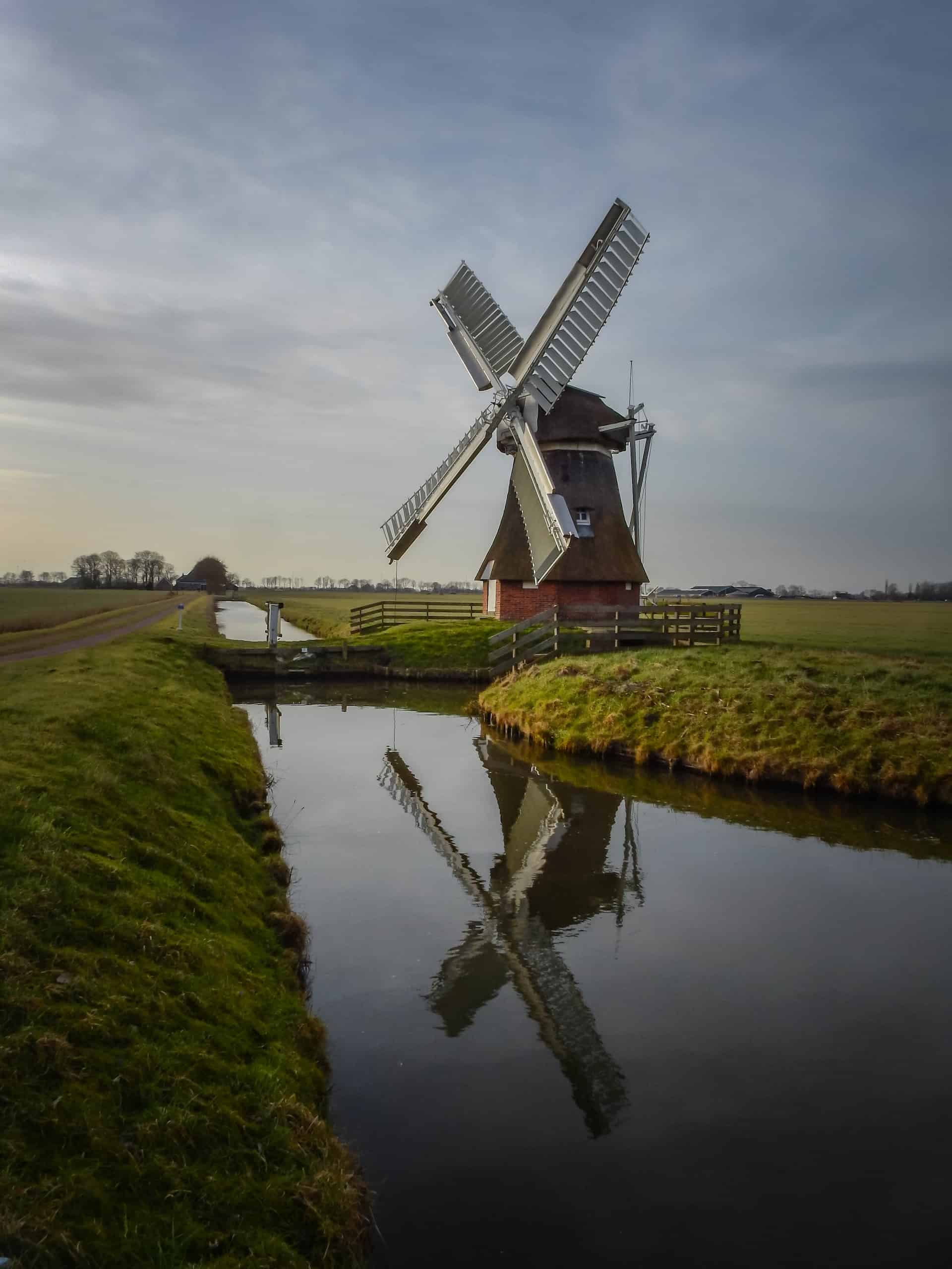 Best things to do in Groningen Netherlands - Kayla Ihrig - The White Lamb windmill by Denise Jans on Unsplash