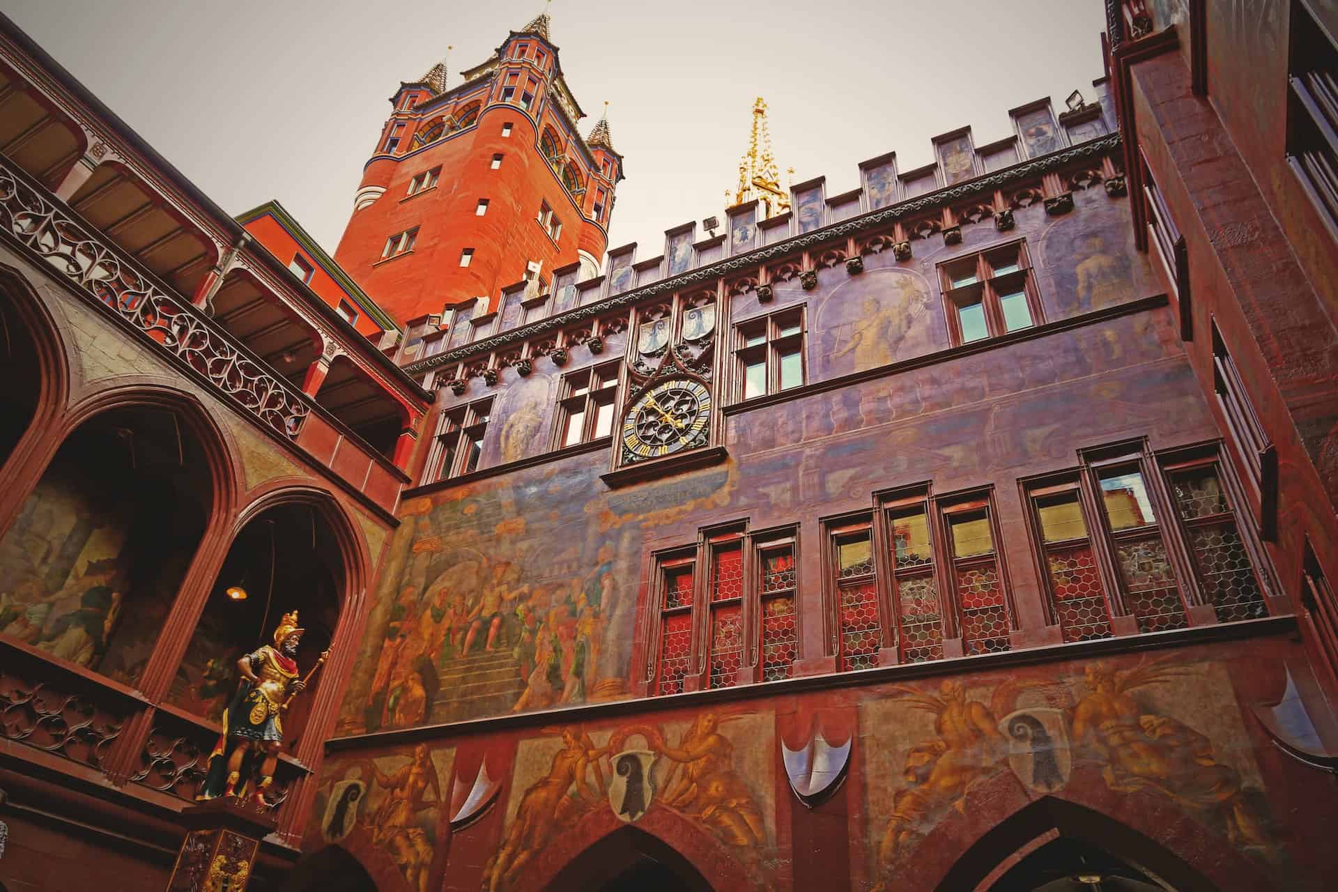 Best things to do in Basel Switzerland - Matt Richter - The Rathaus Town Hall by Johnson Hung on Unsplash
