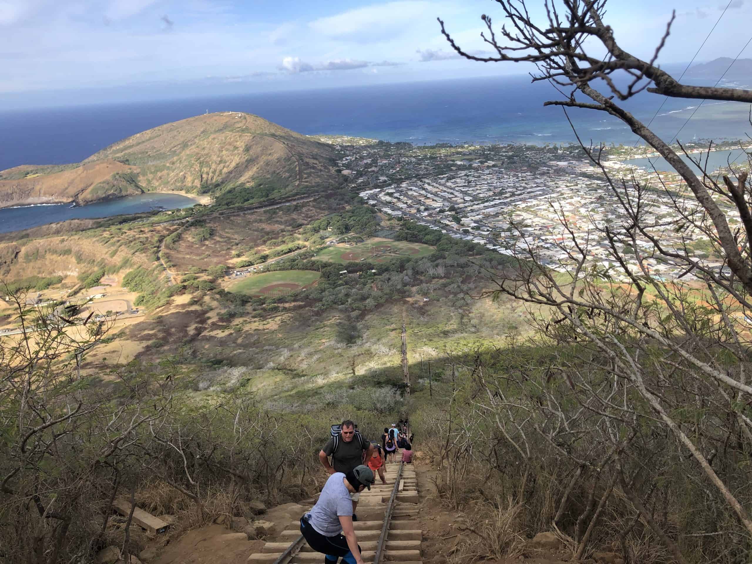 Best things to do in Honolulu Hawaii - Claire Tak - View from Koko Head hike
