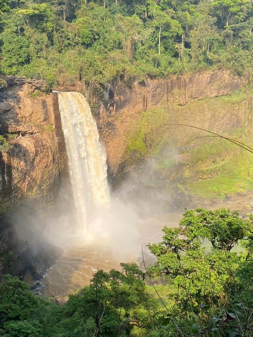 Best things to do in Douala Cameroon - Akang Claudy-Ann Ekinde - Ekom Nkam Waterfalls