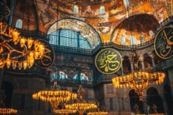 Best things to do in Istanbul Turkey - Pinar Tarhan - Interior of Hagia Sophia by Raimond Klavins on Unsplash