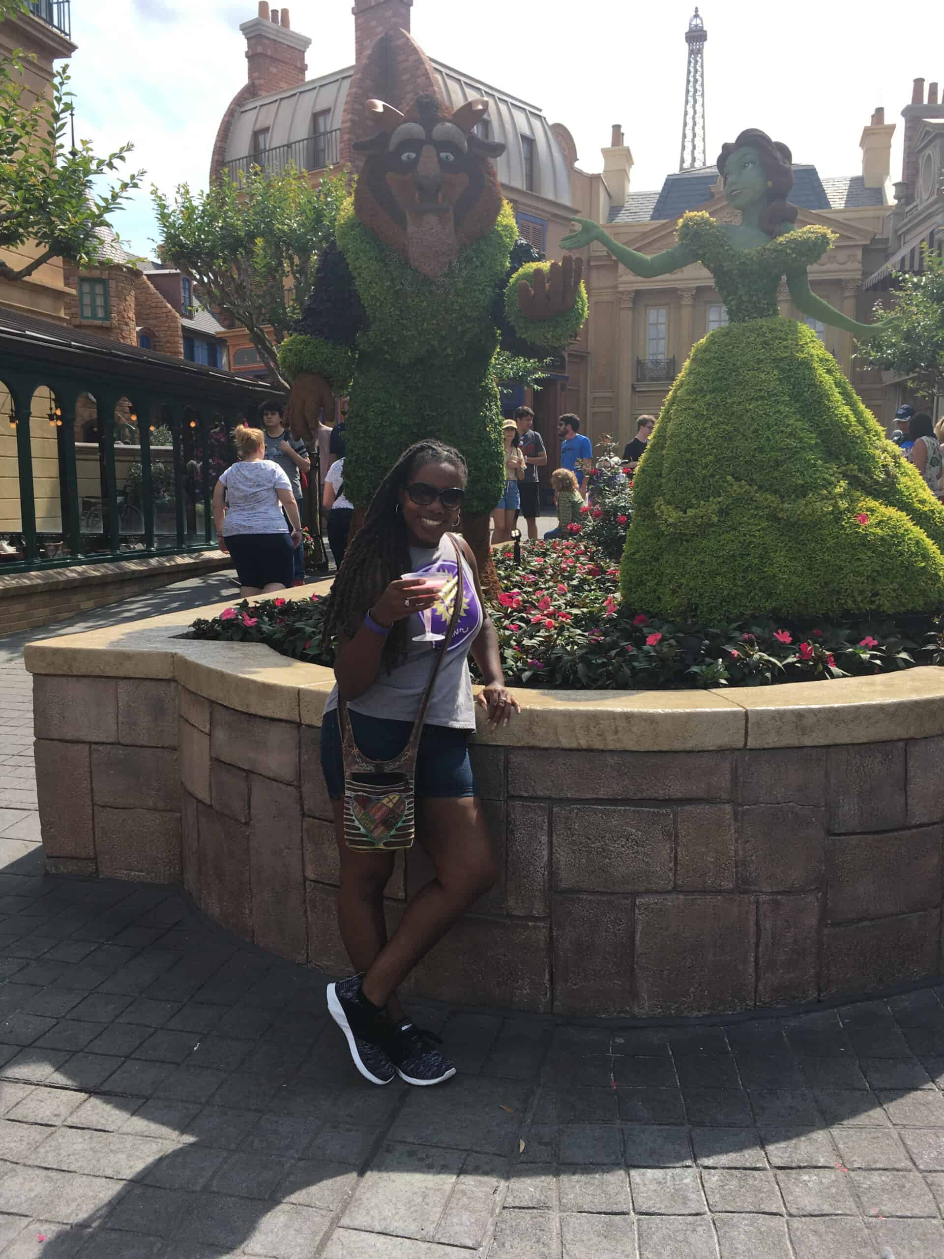 Best Things To Do In Orlano Florida with DeShayla Strachan Epcot International Flower Festival