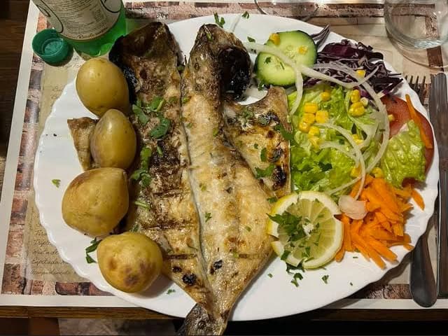 Best things to do in Ericeira Portugal - Rachel Covert - Fresh grilled fish for dinner
