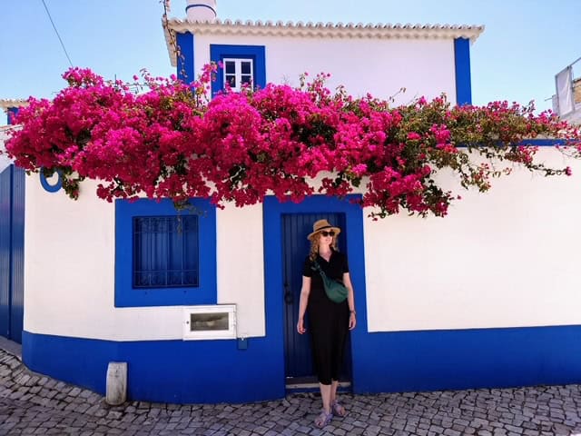 Best things to do in Ericeira Portugal - Rachel Covert - Home with pretty flowers
