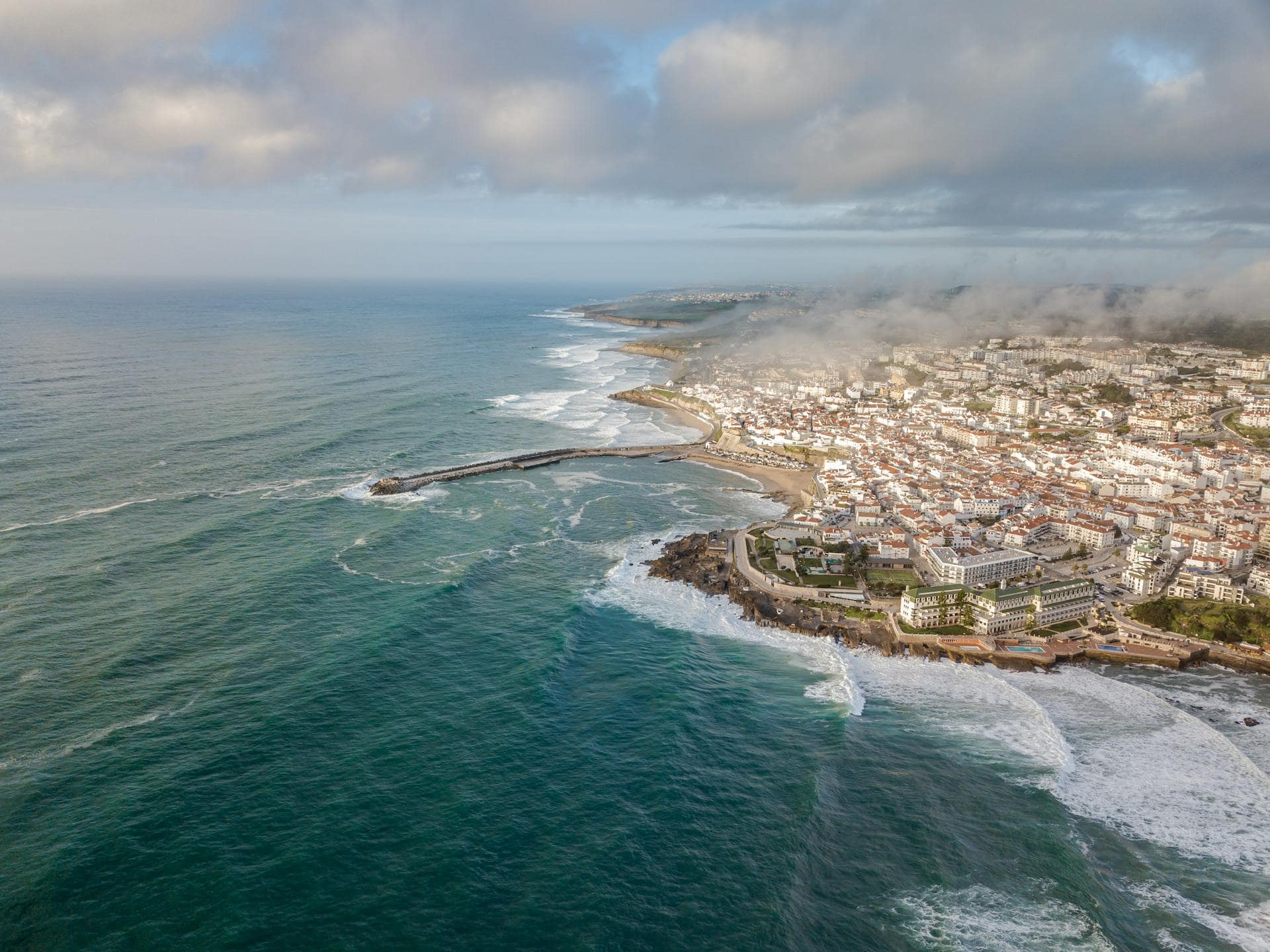 Best things to do in Ericeira Portugal - Rachel Covert - View of the city from above by Octavio Scholz on Pexels