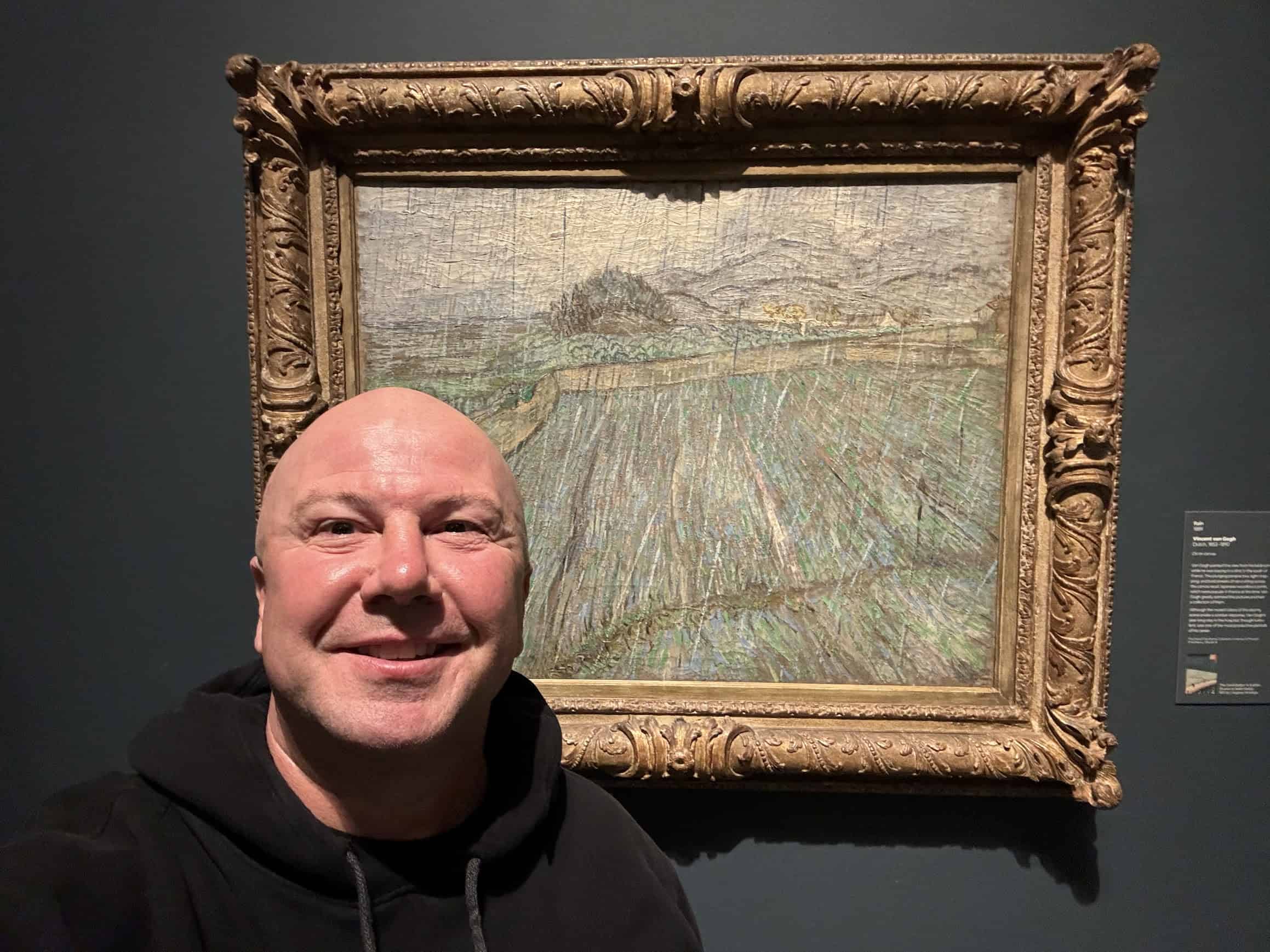 Museum of Art - Rain by Van Gogh